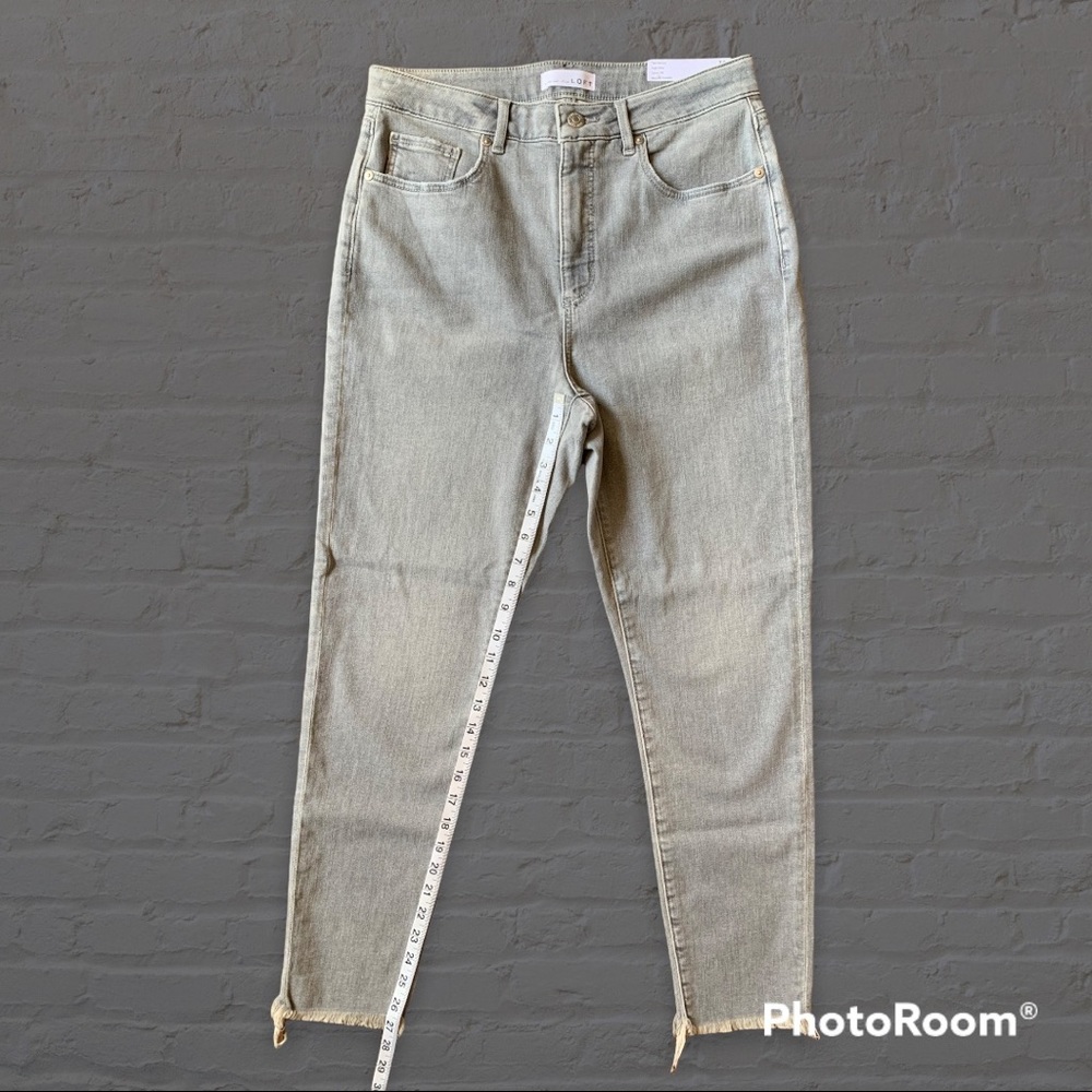 LOFT Curvy High-Rise Skinny Jeans Sz 30/10 - Picture 3 of 9